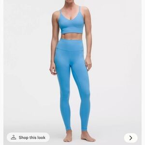 lululemon athletica Ocean Wave Align High rise pants 28”